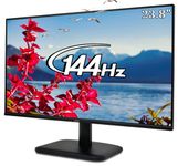 Acer EK240Y P6 P6 23.8 Inch IPS Full HD Backlit LED Monitor I 144Hz Refresh Rate, 1MS VRB Response Time, AMD FreeSync I 1 x VGA 1 x HDMI with Inbox HDMI Cable I Zero Frame Design I Eye Care I Black