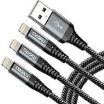 Dasku Lightning Cable 3ft 3Pack Nyl