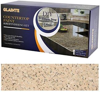 GLAINTE Granite Countertop Paint Kit - Sand Counter Top Refinishing Kit for Kitchen Bathroom