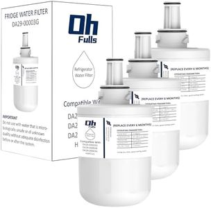 OHFULLS DA29-00003G Refrigerator Water Filter Replacement for Samsung* DA29-00003G,DA29-00003B,DA29-00003A, Aqua-Pure Plus,HAFCU1,RFG237AARS,FMS-1,RS22HDHPNSR,RSG257AARS,WSS-1, (3 Pack)