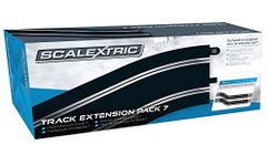 Scalextric Extension Pack 7 1:32 Scale Straights x 4 Curves x 4 C8556 Slot Car Track