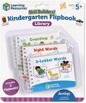 Learning Resources Skill Builders! Kindergarten Flipbook, Library Kindergarten, Learning Activities, Educational Toys for Kindergartners, Toddler Activity Book, 3 Pieces, Ages 5+