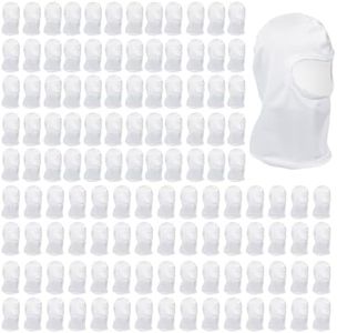 SENONAPO 120 Pcs Painters Spray Socks Unisex Adult Painters Mask Painting Dust Hood Snug Soft Stretch Head Socks for Men