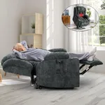 ABCASA Large Dual Motor Lay Flat Po