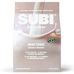 SUBI NOAH All-in-One Plant Based ALMOND Flavour BELGIUM Pea Source (HEAVY METAL FREE) Plant Based MADE IN CANADA 12 Day Supply, 456 g (Pack of 1)