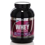 Boditronics Diet Whey Protein Powder with High Protein Blend and High doses of CLA, Vitamins C & E for Lean whey Protein Shake Powder (White Chocolate and Raspberry, 1.8kg)