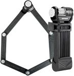 Kryptonite Keeper 585 Folding Combo Bicycle Lock, Black, 3mm x 85cm