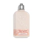 L'OCCITANE Cherry Blossom Shimmering Body Lotion 250ml | Floral Scent | Vegan & 93% Readily Biodegradable | Luxury & Clean Beauty Body Moisturiser for All Skin Types