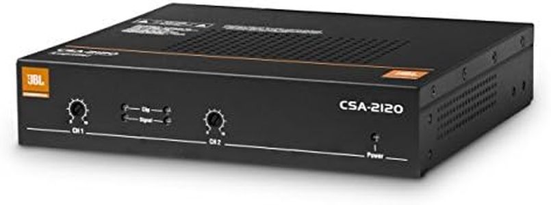 JBL Professional CSA2120 Commercial Series Two-Channel 120W Power Amplifier