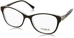 Vogue 0Vo5169B, Women's Glasses Frames, Multicoloured (Top Dark Brown/Serigraphy), 52