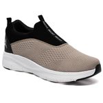 AVANT Men's Sigma Slip- On Walking and Training Shoes-Breathable Mesh, Lightweight,Shock-Absorption Technology, Enhanced Cushioning, Walking Footwear (AVMSH090CL03UK9_Cream)