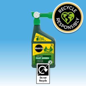 Miracle-Gro EverGreen Fast Green Liquid Lawn Feed, 1 Litre