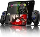 Joso D10 Phone Game Controller For iPhone/Android/Pc/Switch With Hall Effect Joysticks/Hall Trigger Play COD, Genshin Impact Android Game Controller Support Cloud Gaming/PS Remote Play Black