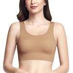 Amante Scoop Neck Cami Bra - Removable Pads, Macaroon