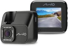 Mio MiVue C545 Car Camera Dash Cam Full HD 1080P @60fps, 2M Sensor, HDR, F1.8, FOV140, G-Sensor, Display 2.0 Inches, MP4 (H.264), Photo Mode, Parking Mode, MMC up to 256GB