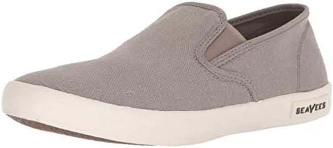 SEAVEES Men's Baja Slip-on Classic M Sneaker, Tin Grey, 12