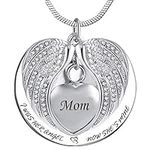 PREKIAR Angel Wing Urn Necklace for