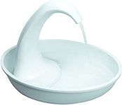 Pioneer Pet Swan Pet Drinking Fountain: 80oz Water Capacity (White Plastic) (3075)