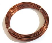 GREENARTZ® 20mtr enameled copper Wire magnetic wire 20 Gauge / 0.9mm for science projects crafts electrical use