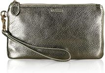 befen Women's Soft Leather Wristlet