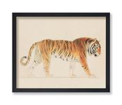 Poster Master Illustration Poster - African American Woman Reading a Magazine, Handbag, Shoes, Dog, Luxury - 8x10 UNFRAMED Wall Art - Gift for Afro Girl, Friend - Fashion Print - Wall Decor for Home