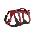 Tuff Pupper TrailBlaze No Pull Dog Harness for Extra Large Dogs | Lightweight Adjustable Escape Proof Harness | Multifunctional Outdoor Pet Gear | Strong Durable Breathable | Secure Comfortable Fit