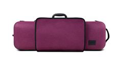Violin Case Bio A 4/4 with Music Pocket, Side Handle, Adjustable Neck Rest Colour: Purple