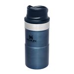 Stanley Trigger Action Travel Mug 0.25L - Keeps Hot For 3 Hours - BPA-Free - Thermal Mug For Hot Drinks - Leakproof Reusable Coffee Cup - Dishwasher Safe - Nightfall