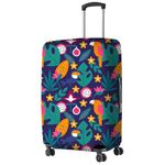 Nasher Miles Polyester 75 cm (28 Inch) Large Protective Luggage Cover - Feather