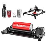 iklestar Y-axis Rotary Roller Engraver Tool for Metal Engraving Cylindrical Object Cans 360 Degree Rotating, Compatible with CNC Engraving Machine