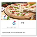 Dominos | Flat 6% off | E-Gift Card | Instant Delivery | Valid for online purchase | 6 months validity