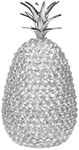 Godinger Glam Pineapple Fruit Holiday Decoration - Extra Large Nickel