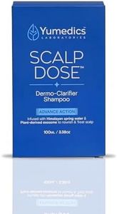 Yumedics Scalp Dose Dermo-Clarifier Anti Dandruff Shampoo for Men, Women & Kids | Helps Remove Dandruff, Soothes Dry & Itchy Scalp | Best Shampoo for Oily Hair, Flakes & Scalp Care – 100ml
