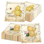 Bear Baby Shower Decorations 40 Pack Bear Baby Shower Napkins, Classic Bear We Can Bearly Wait Paper Napkins for Boy Girl Birthday Gender Reveal Baby Shower Party Decorations