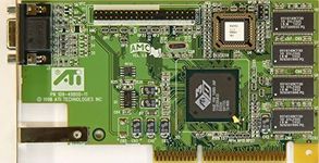 ATI - Video card AGP ATI 3D P/N 109-49800-11 (b.1)