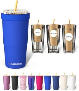 Frost Buddy Togo Buddy | 30 oz Stainless Steel Vacuum Insulated Tumbler | To Go Coffee Cup – Reusable, Iced Coffee Cups, Travel Mug, Thermal Cup for Hot & Cold Drinks, Dunkin Cup (Royal Blue)
