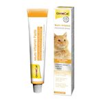 Wuuff&Meow GimCat Premium Cat Multi-Vitamin Paste with 13 Vitamins, Oils, Zinc, Biotin, L-Carnitine for Immunity Support, Skin Health, Joint Care, 50g (Pack of 1 (50g))
