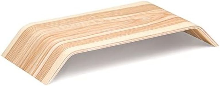 Valiai Support de téléviseur en Bois Robuste, Support pour Ordinateur Portable de Bureau, Support d'ordinateur surélevé dans Un Style scandinave Minimaliste