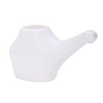 MEDIVEDHA Plastic Jal Neti Pot For Nasal Wash & Sinus Congestion, Nose Allergy Cleaner Pressure Nasal Irrigation System for Adult [Economy - Light Weight Jal Neti Pot] 150 Ml (Pack of 2)