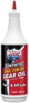 Lucas Oil 10047 SAE 75W-90 Synthetic Gear Oil/Transmission and Differential Lube - 1 Quart