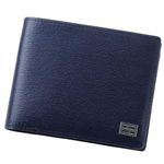 Yoshida Bag [Choose Color] Porter Current Folding Type Wallet 052-02204 (Navy Blue), Blue