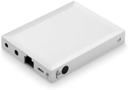 Flic Hub LR - Best Long Range Smart Home Hub with Native Support for Matter, Alexa, Homekit, Nanoleaf, Spotify, Philips Hue, Sonos, IR, Wi-Fi to Control Any Device with Flic Smart Button and Twist.