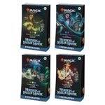 Magic The Gathering Murders at Karlov Manor Commander Deck Bundle - Includes All 4 Decks (Deadly Disguise, Revenant Recon, Deep Clue Sea, and Blame Game)
