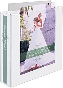 Avery Heavy-Duty View 3 Ring Binder, Extra Wide, 2" EZD Rings, 1 White Binder (01320)