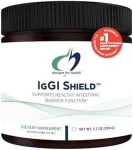 Designs for Health IgGI Shield Powder - Dairy-Free Imunoglobulin IgG Supplement, SBI with N-Acetyl-Glucosamine - Supports Healthy Intestinal Barrier Function (3.7oz / 30 Servings)