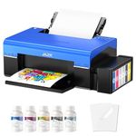 MZK DTF Transfer Printer A4 L805 DTF Printer T-Shirt Printing Machine for Fabrics and Hoodies, Handicrafts, T-Shirt, Pillow