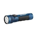 OLIGHT Seeker 4 Pro Rechargeable Flashlights, High Lumens Powerful Bright Flashlight 4600 Lumens with USB C Holster, Waterproof Flashlight for Emergencies, Camping, Searching(Midnight Blue Cool White)