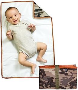 J.L. Childress Full Body Portable Changing Pad - Baby Diaper Changing Pad for Travel - Padded, Waterproof, Foldable - Extra-Large 19" x 30" - Camoflauge