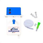 Filox 1L Instant Portable Water Heater Geyser With MCB for Home Office Restaurant Labs Clinics Saloon Beauty Parlor (Blue White)