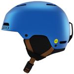 Giro Crue MIPS Kids Ski Helmet - Snowboard Helmet for Youth, Boys & Girls - Blue Shreddy Yeti - M (55.5-59cm)